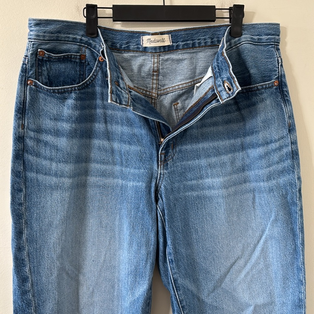 Madewell The Slouchy Boyjean Rosewell Wash Denim Jeans Size 31 - Picture 6 of 13